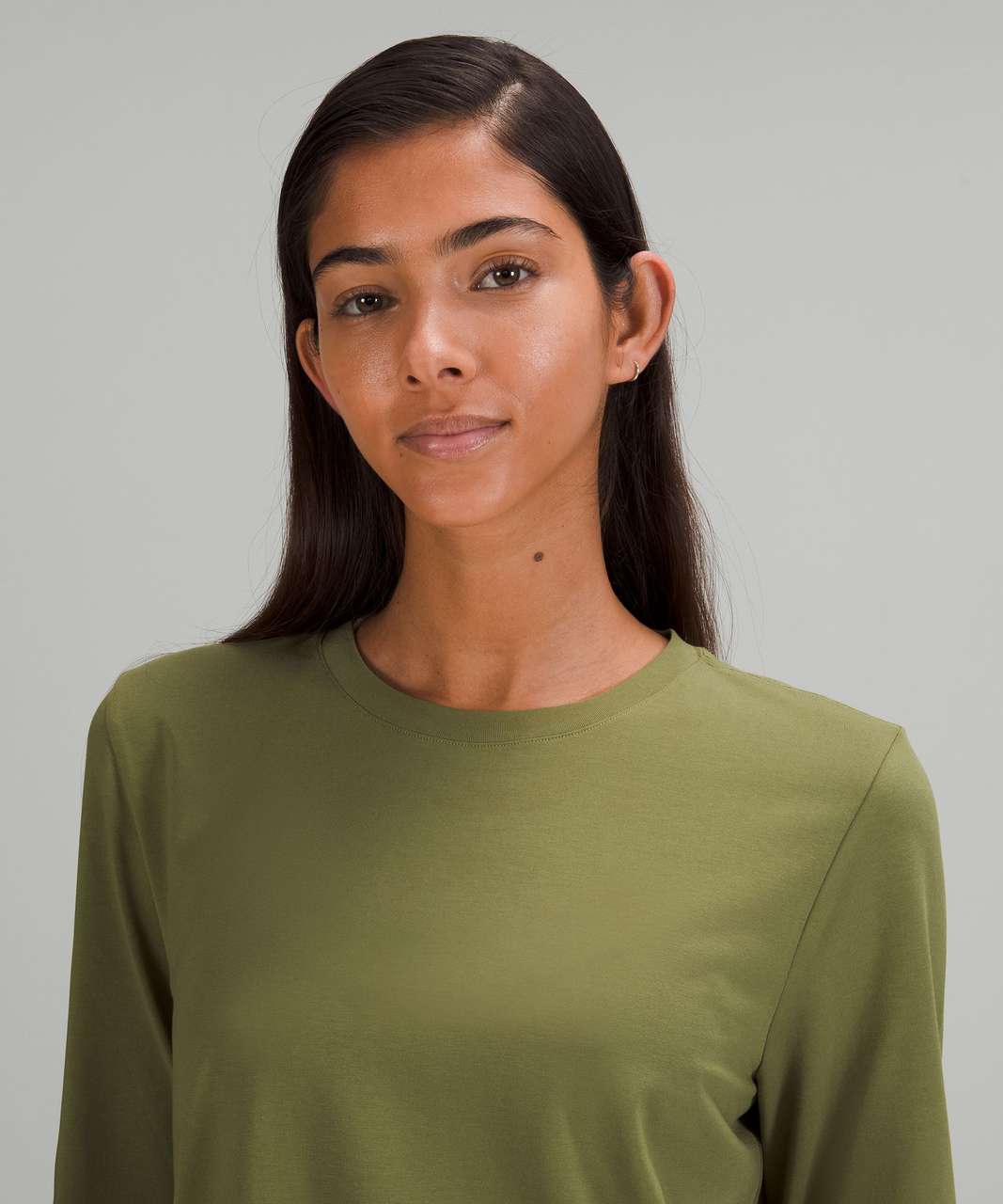 Lululemon Love Long Sleeve Shirt - Bronze Green