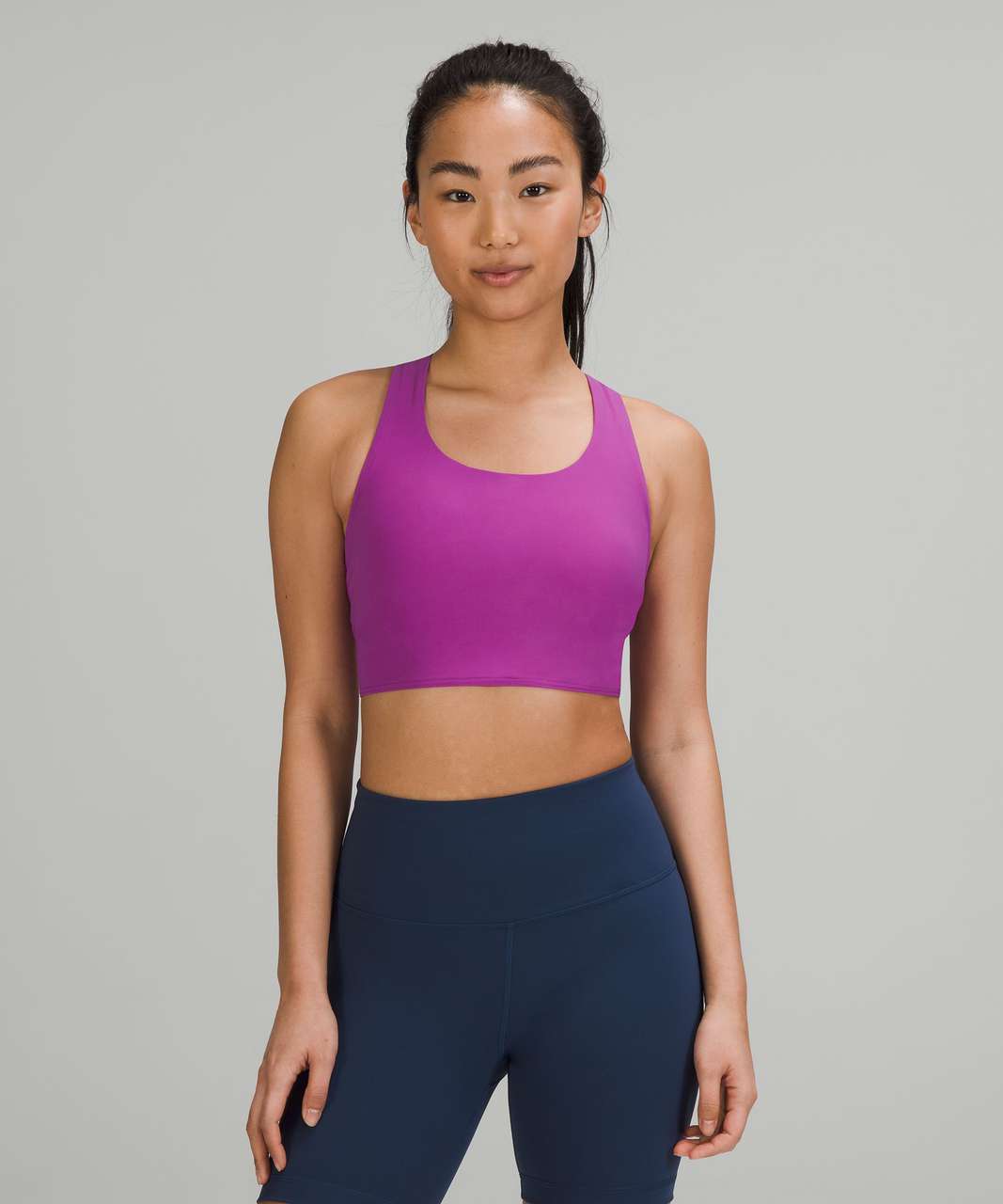 Lululemon Stash It Bra *Medium Support, B/C Cup - Vivid Plum