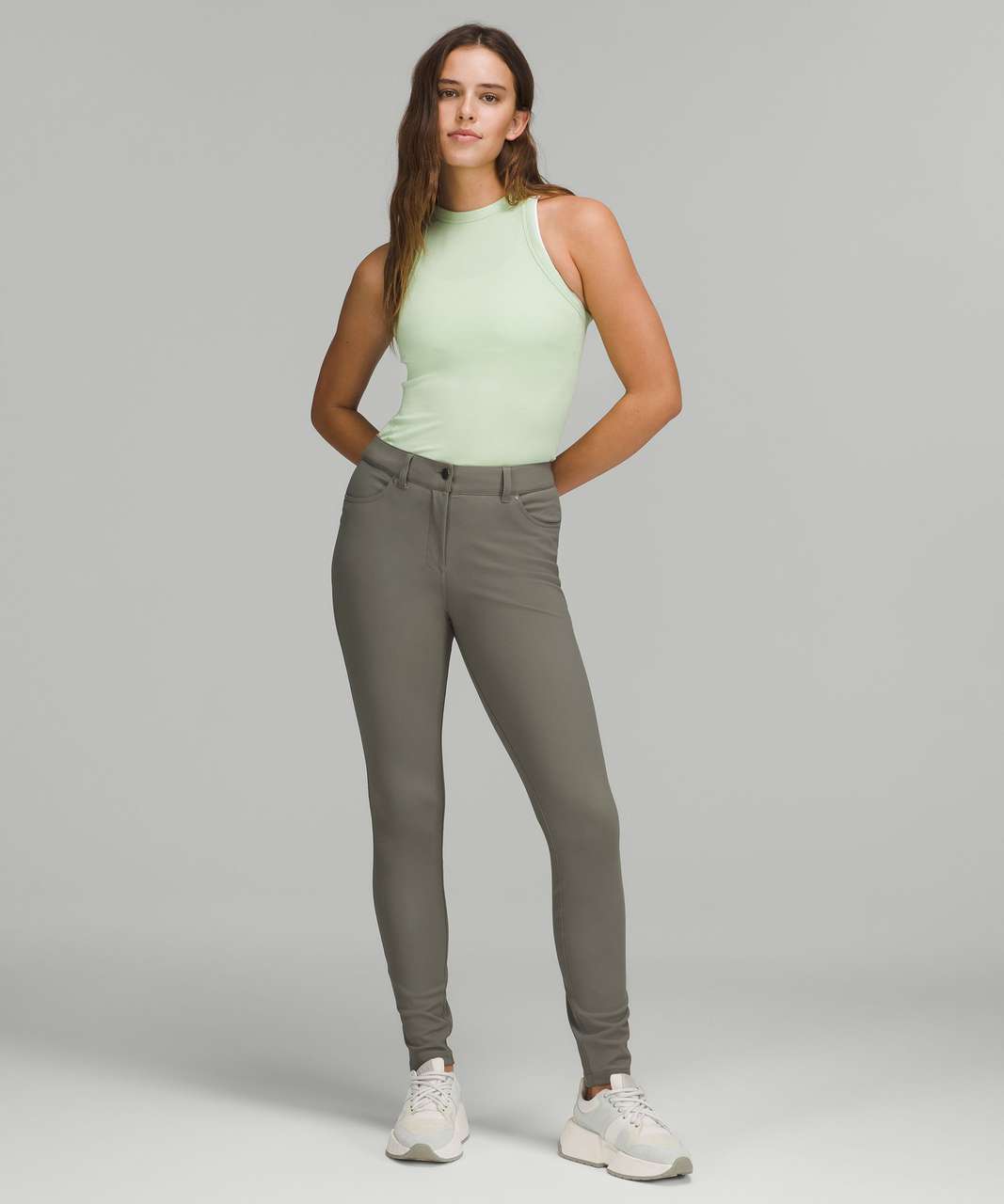 City Sleek Slim-Fit 5 Pocket High-Rise Pant *Full Length