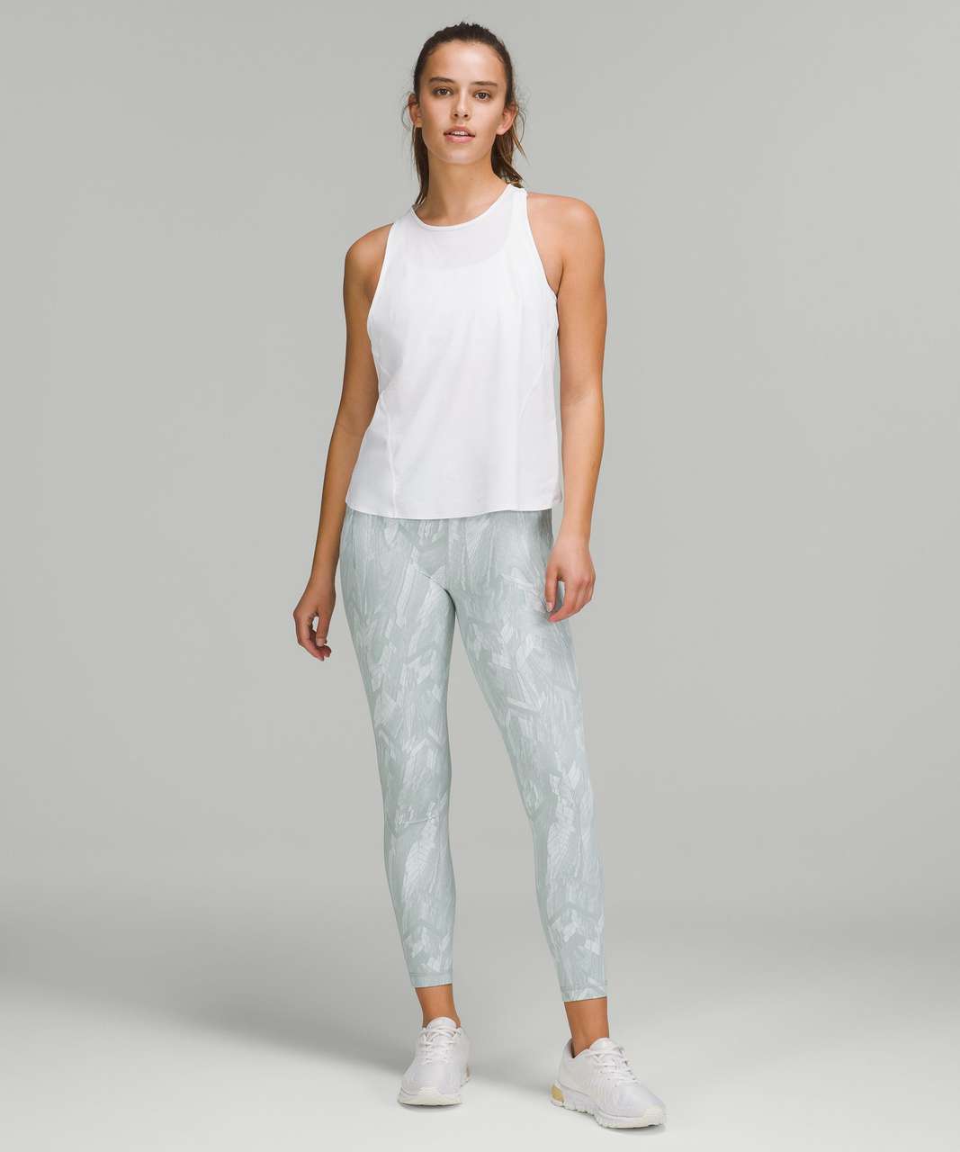 Lululemon Limited Edition Swift Speed Mid-Rise Reflective Tight 28 -  Anticipation Reflective Silver Multi - lulu fanatics