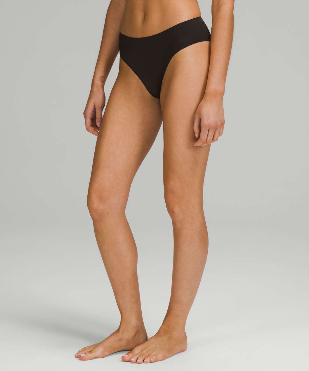 Lululemon InvisiWear Mid-Rise Bikini Underwear - French Press