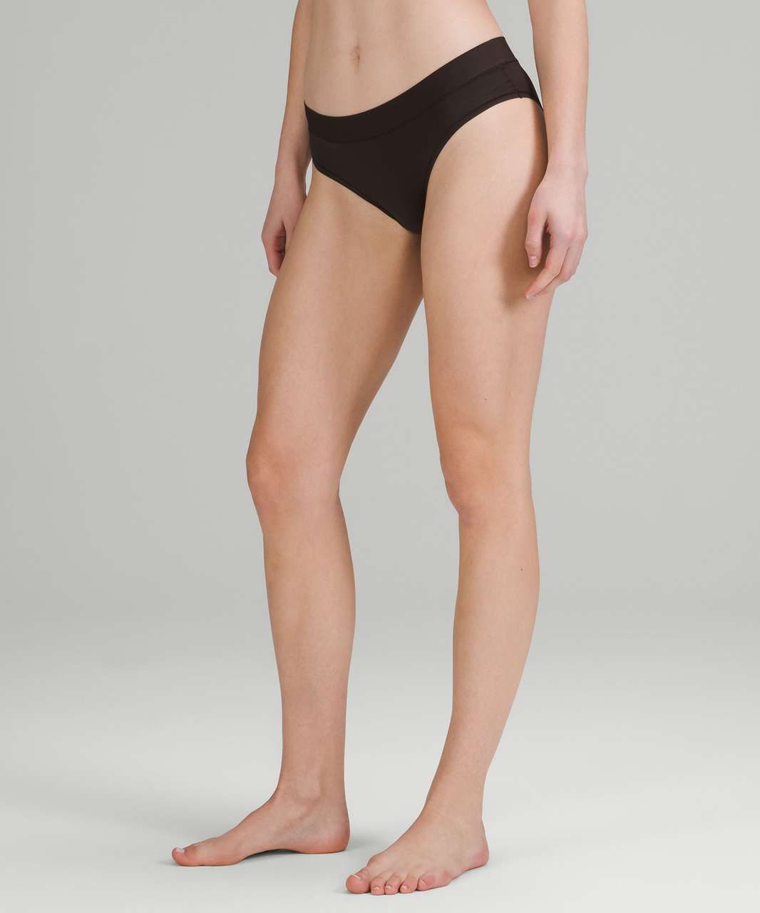 Lululemon UnderEase Mid-Rise Cheeky Bikini Underwear - French Press