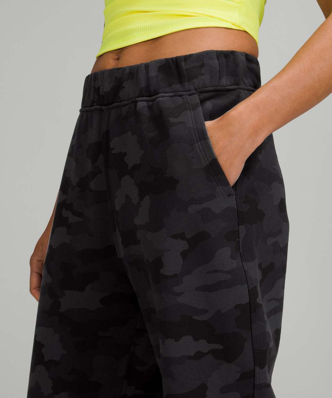 Lululemon Align High-Rise Jogger Crop - Heritage 365 Camo Deep Coal Multi -  lulu fanatics