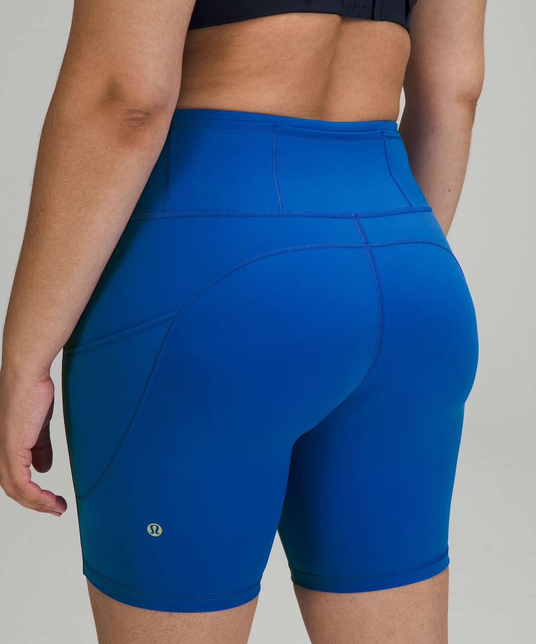 lululemon Fast and Free High-Rise Tight 28 Blazer Blue Tone Size