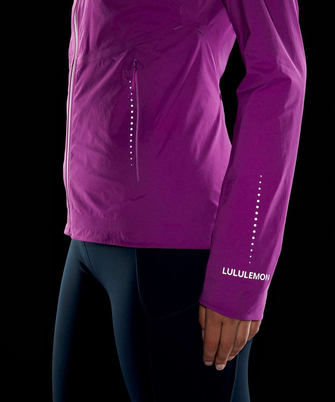 Lululemon Fast and Free Windbreaker - Vivid Plum