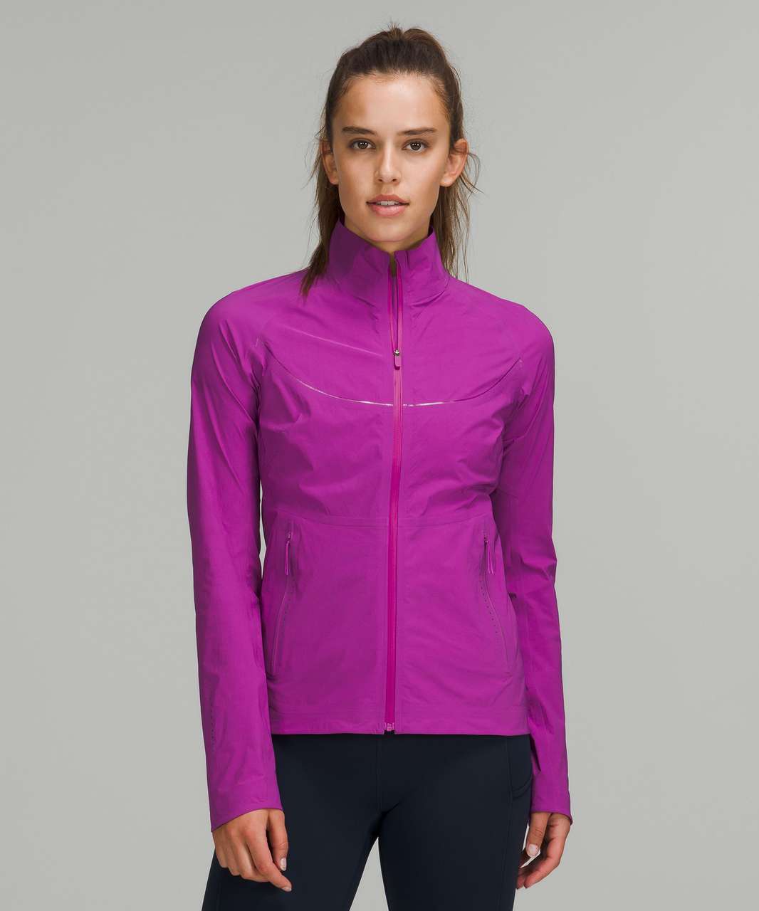 Lululemon Mist Over Windbreaker - Vivid Plum - lulu fanatics