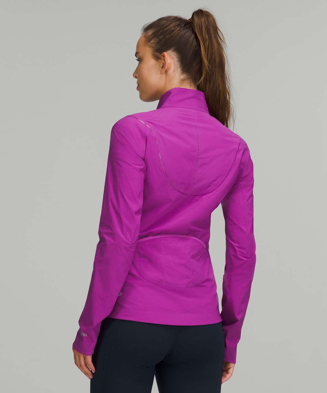 Lululemon Fast and Free Windbreaker - Vivid Plum - lulu fanatics