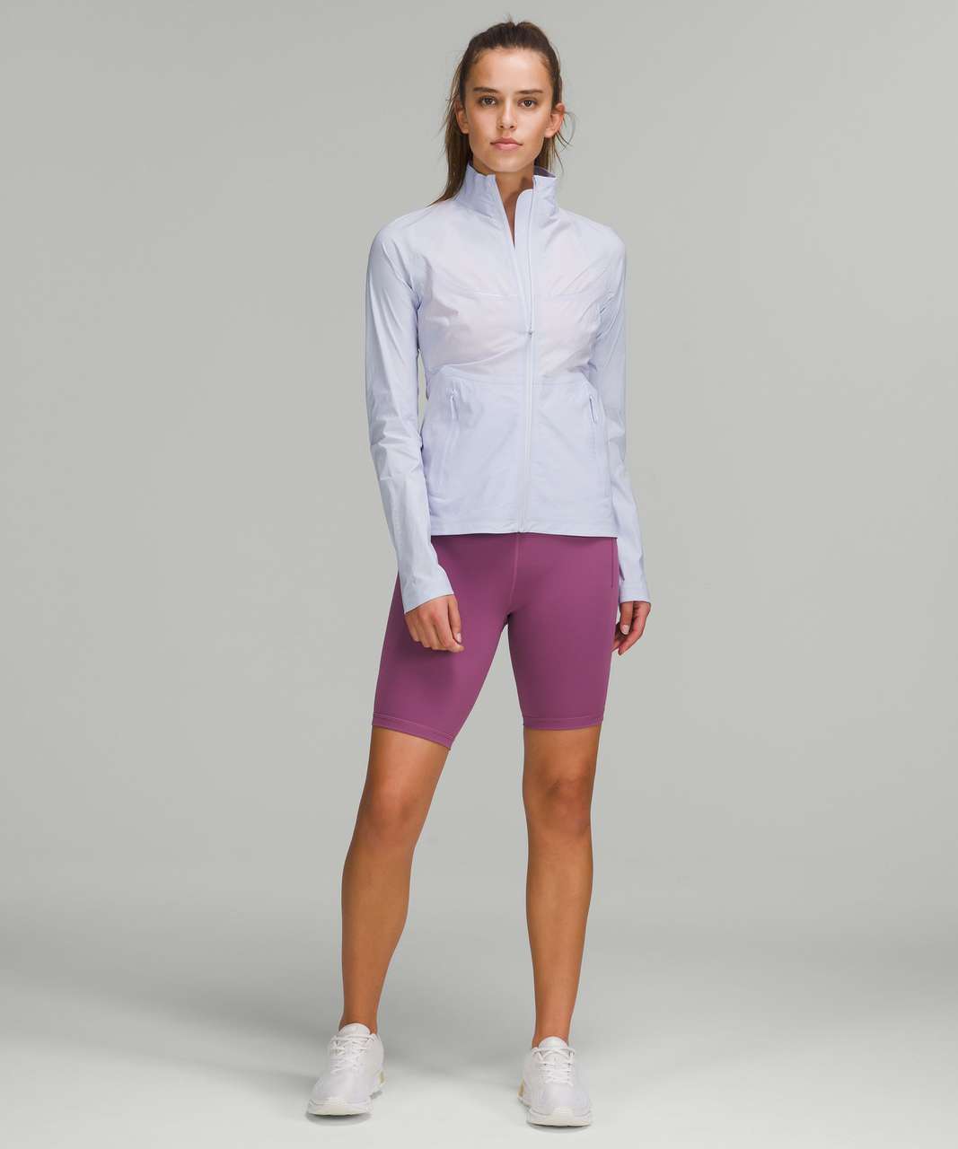 Lululemon Fast and Free Windbreaker - Pastel Blue