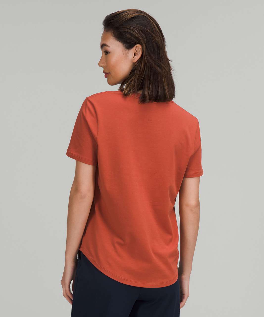 Lululemon Love V-Neck T-Shirt - Red Rock - lulu fanatics