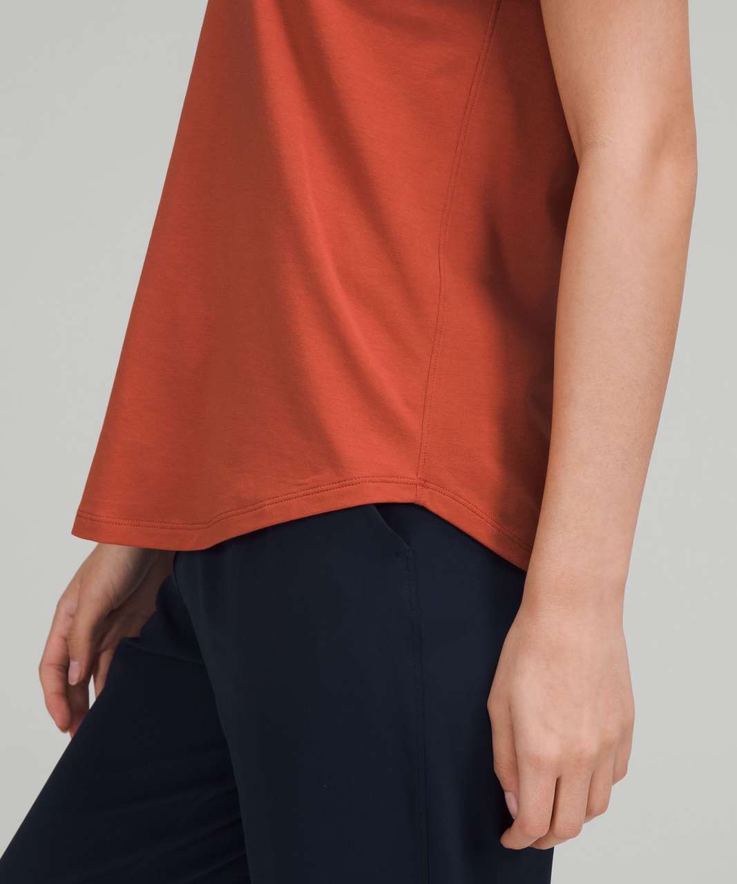 Lululemon Love V-Neck T-Shirt - Red Rock