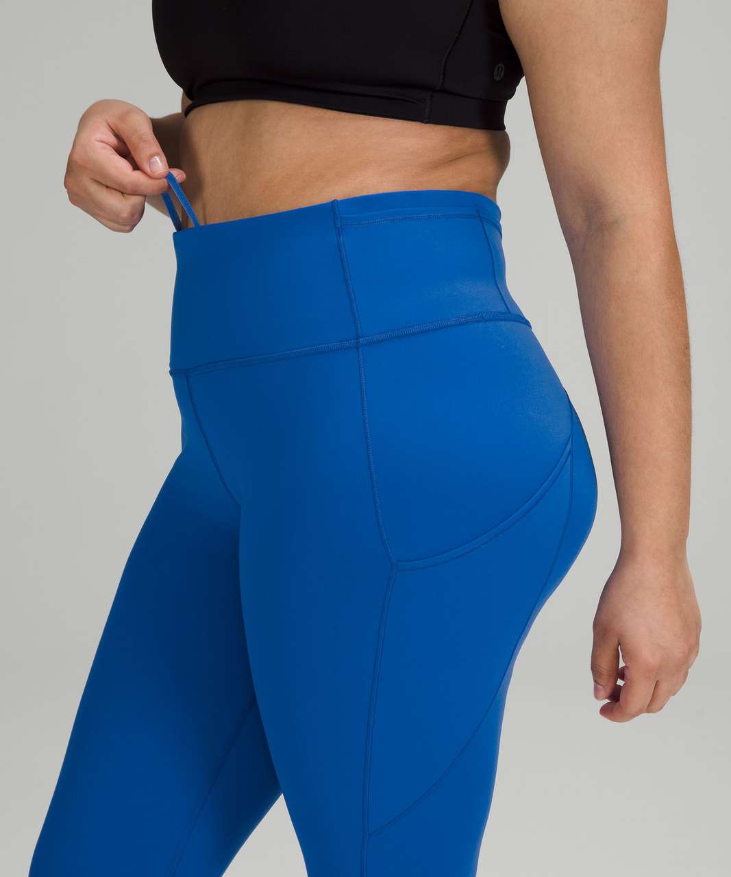 Lululemon Base Pace High-Rise Tight 25 - Blazer Blue Tone - lulu fanatics