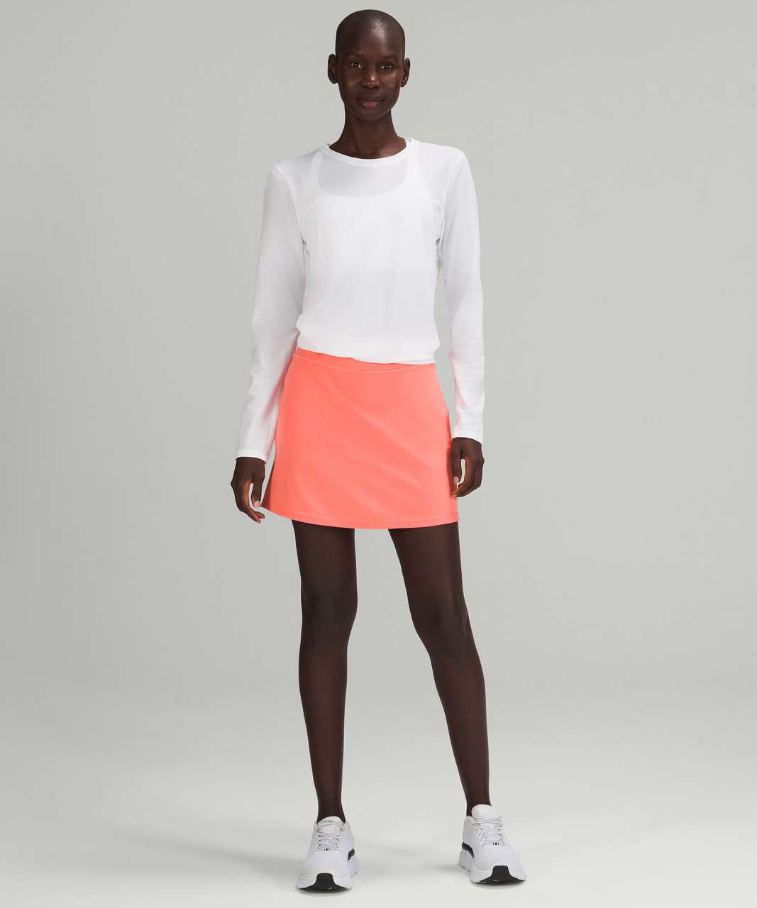 Lululemon Pace Rival Mid-Rise Skirt *Extra Long - Raspberry Cream