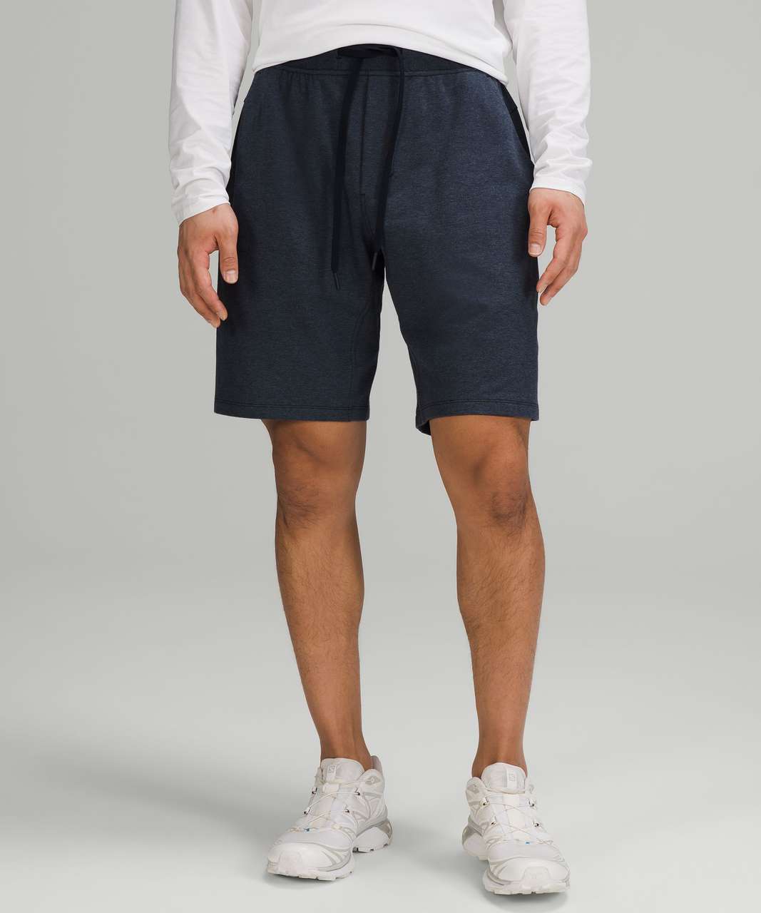 Lululemon City Sweat Short 9" - Heathered Classic Navy