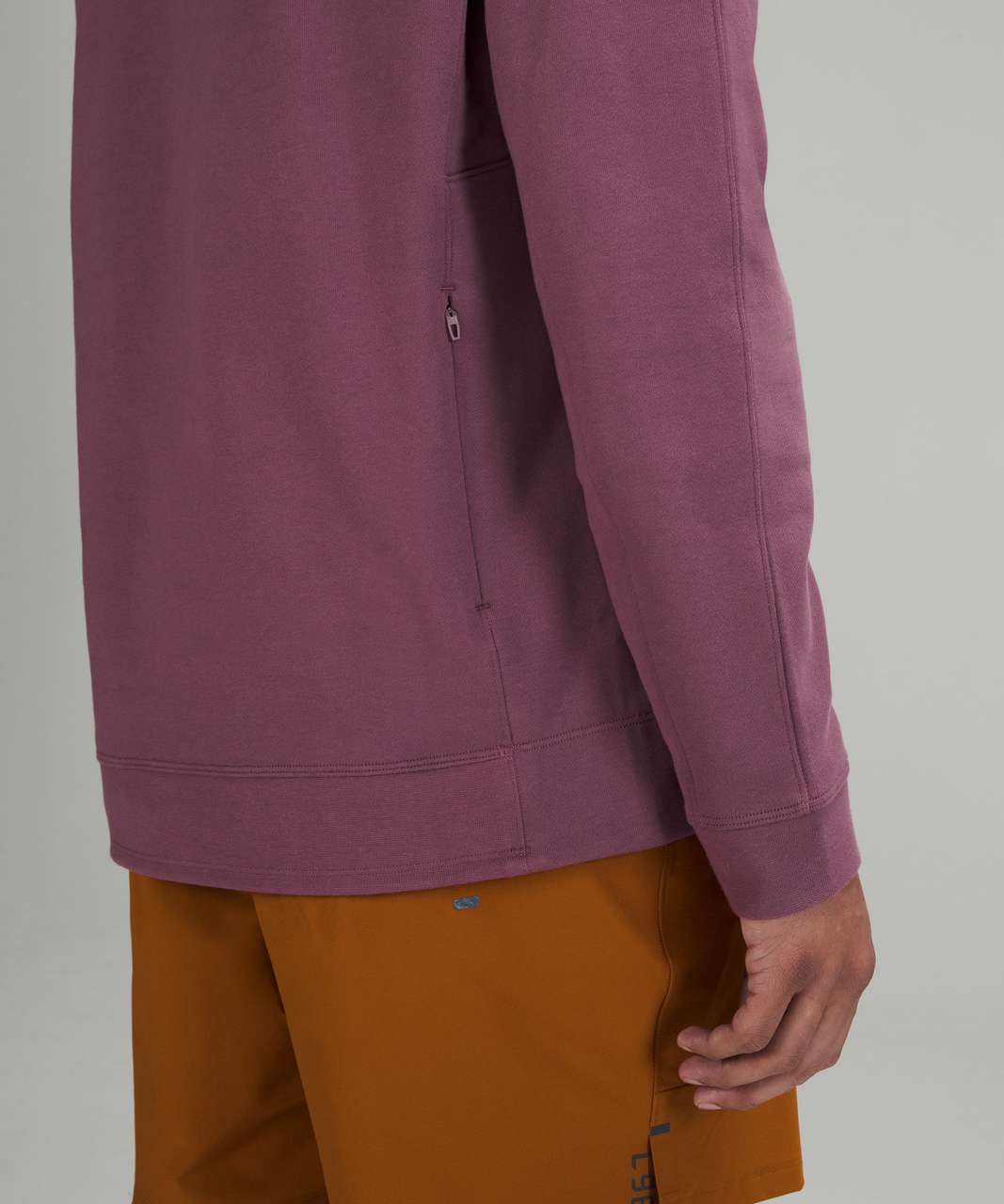 French Terry Oversized Half Zip Review— Lilac Smoke Sz S : r/lululemon