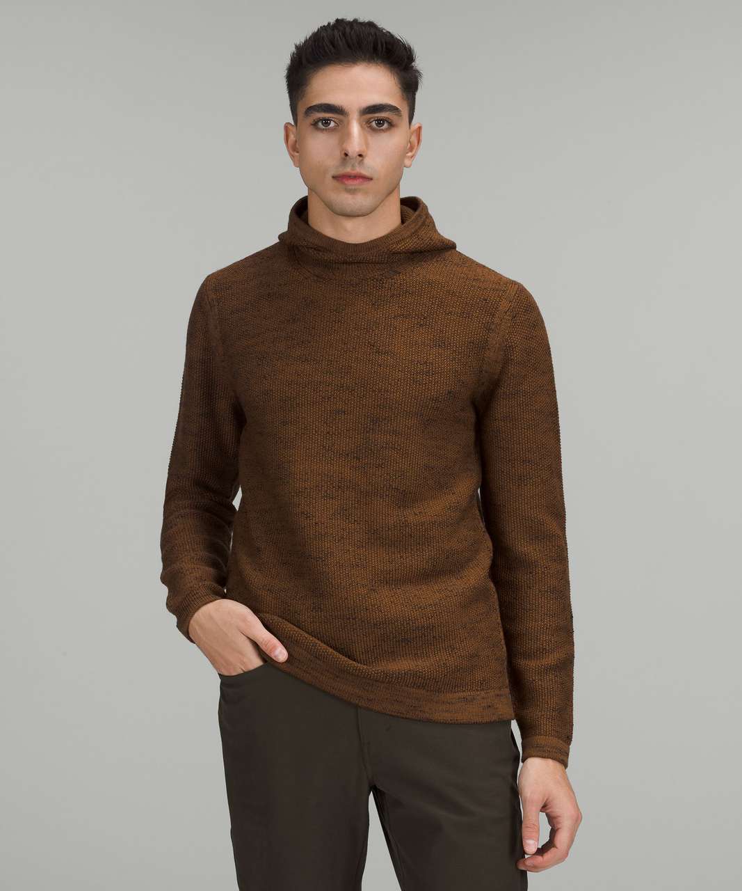 Lululemon Cascade Coast Hoodie - Copper Brown / Black - lulu fanatics