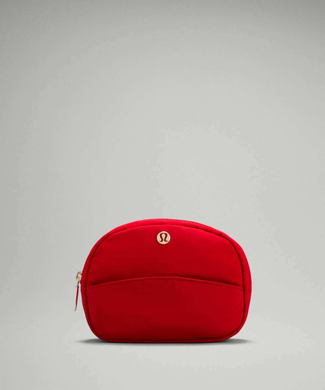 Lululemon Double-Zip Mini Pouch - Dark Red - lulu fanatics