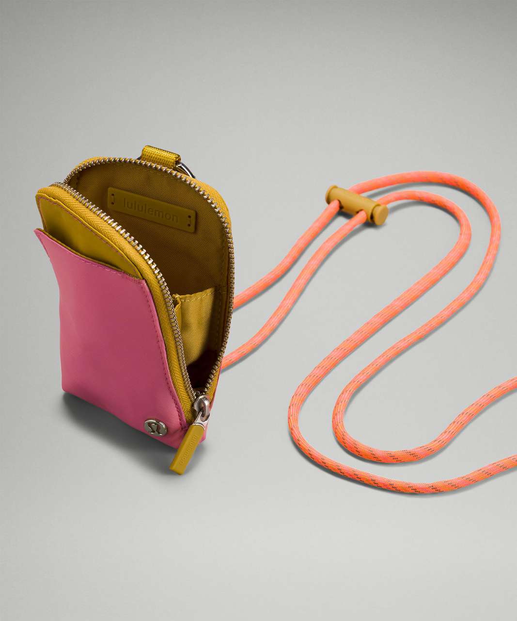 Lululemon Wearable Card Case - Pink Blossom / Parachute