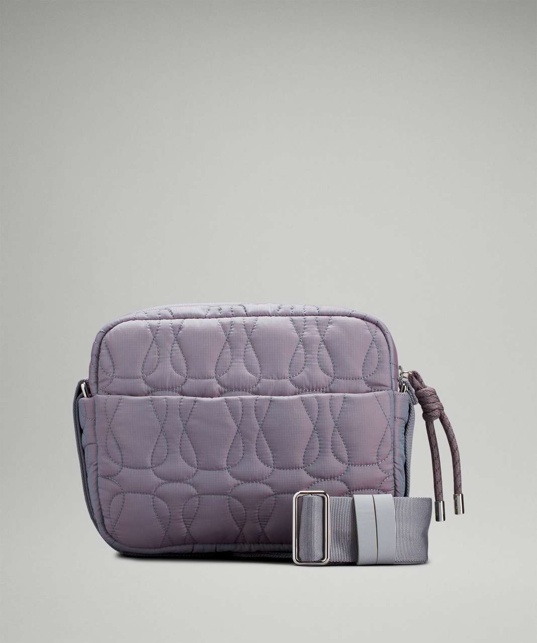 Lululemon Quilted Embrace Crossbody Bag - Pink Taupe / Icing Blue / Rhino Grey