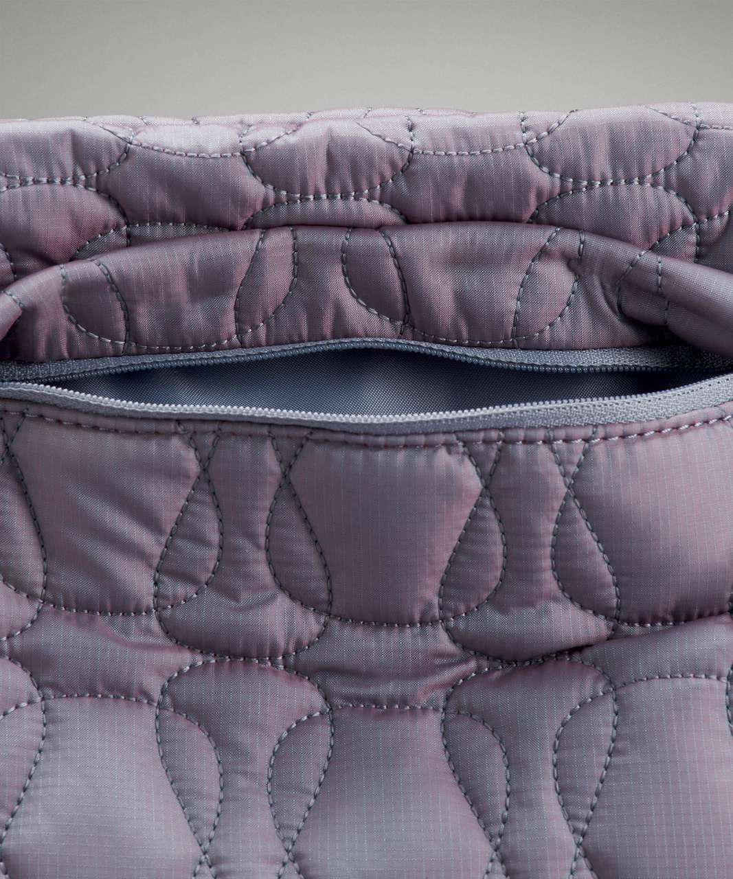 Lululemon Quilted Embrace Crossbody Bag - Pink Taupe / Icing Blue / Rhino Grey