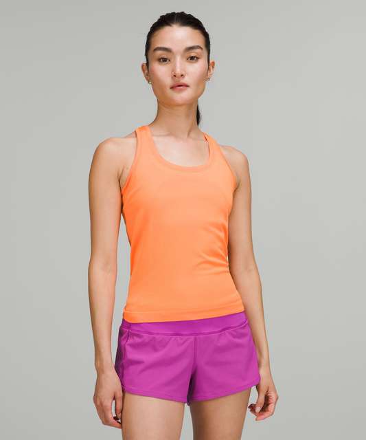 Lululemon Swiftly Tech Racerback Tank Top 2.0 In Pow Pink/ripened