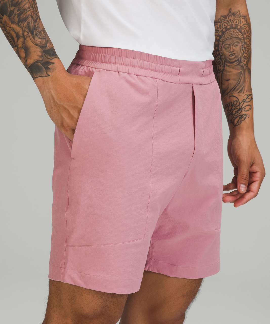 Lululemon Bowline Short 8" *Ripstop - Pink Taupe