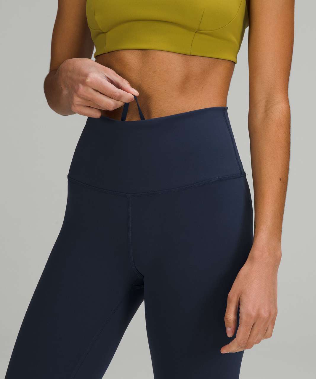 Lululemon Wunder Train High-Rise Tight 25 - Blue Nile - lulu fanatics