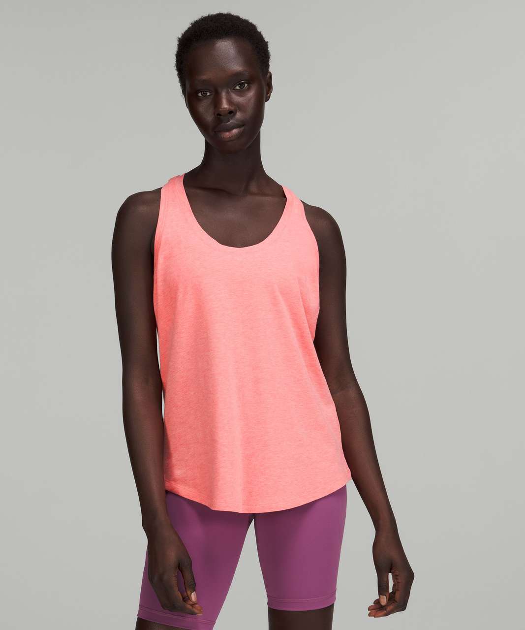 Lululemon Love Tank Top - Heathered Raspberry Cream