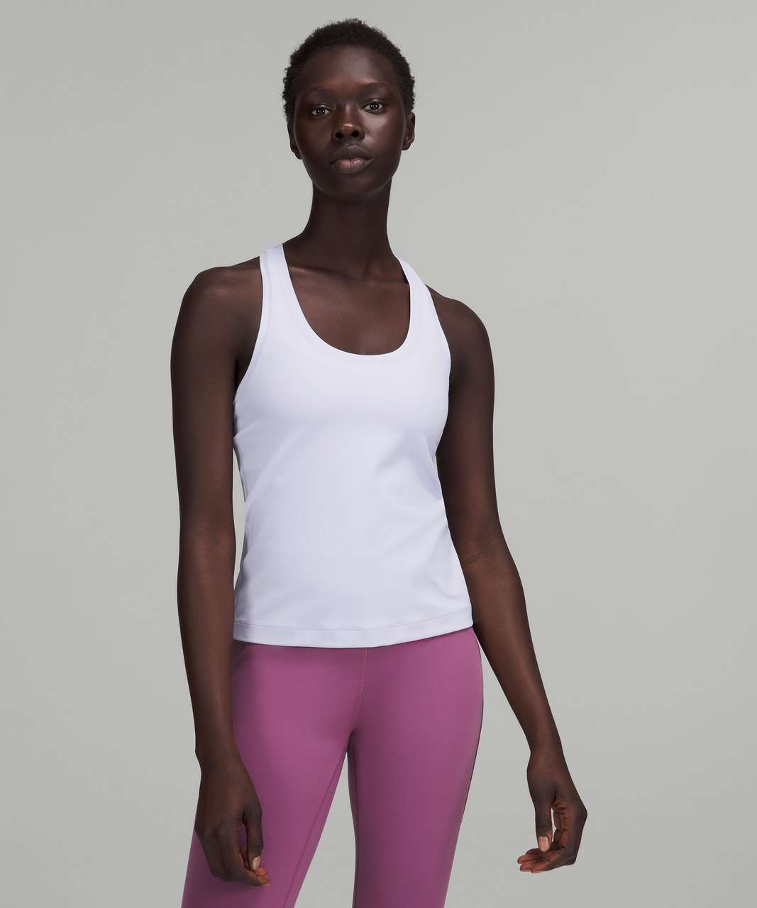 Lululemon Cool Racerback Tank Top *Nulu - Pink Puff (First Release) - lulu  fanatics