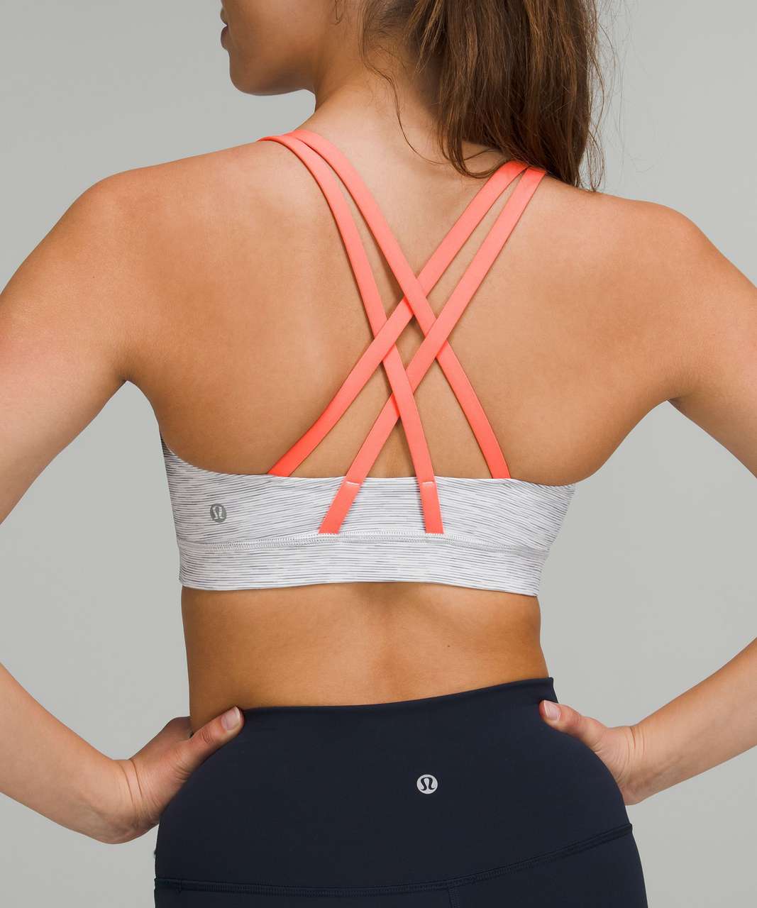 Lululemon Energy Bra Medium Support, B-d Cups In Wee Are From Space Nimbus  Battleship/pink Puff