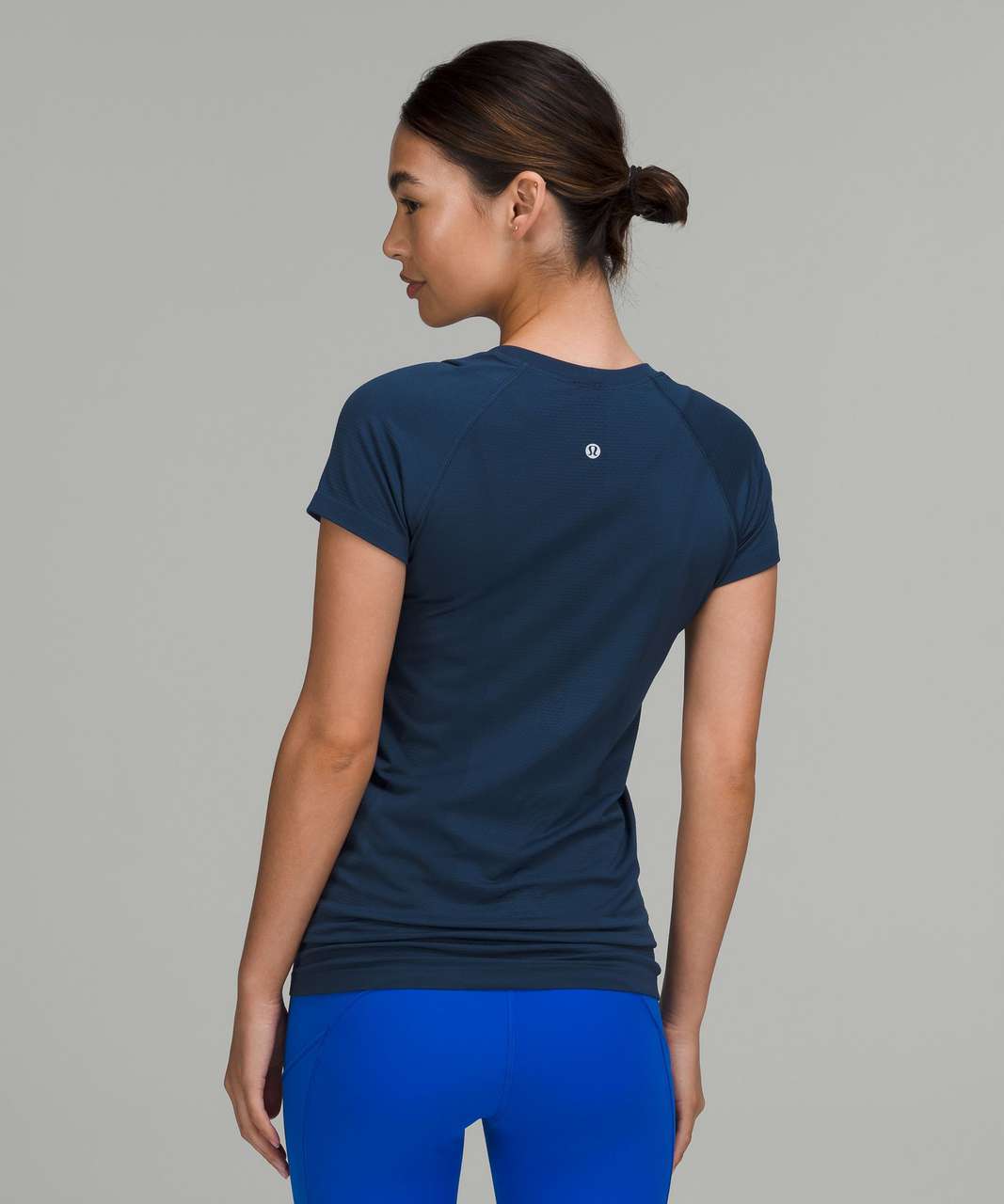 Lululemon Swiftly Tech Short Sleeve Shirt 2.0 - Ink Blue / True Navy - lulu  fanatics