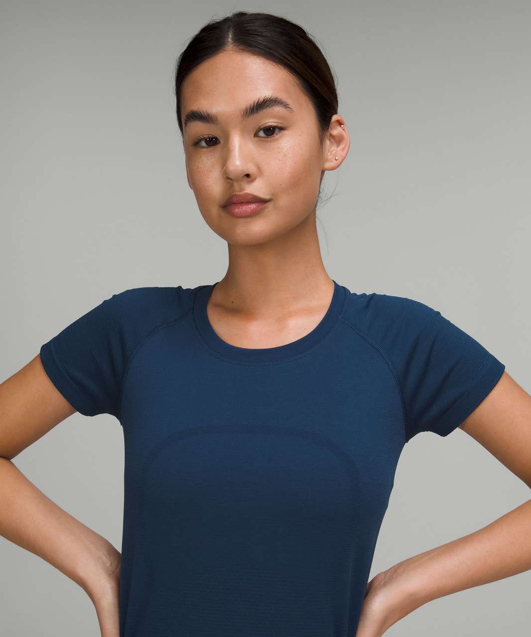 Lululemon Swiftly Tech Short Sleeve Shirt 2.0 - Mineral Blue / Mineral Blue