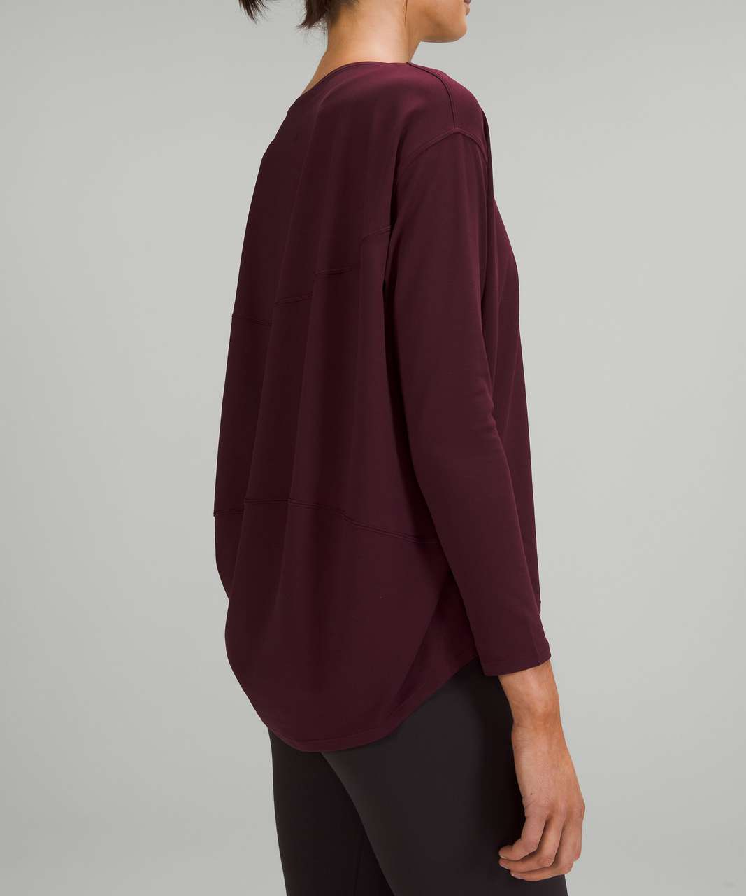 Lululemon Back in Action Long Sleeve Shirt *Nulu - Heathered Gull