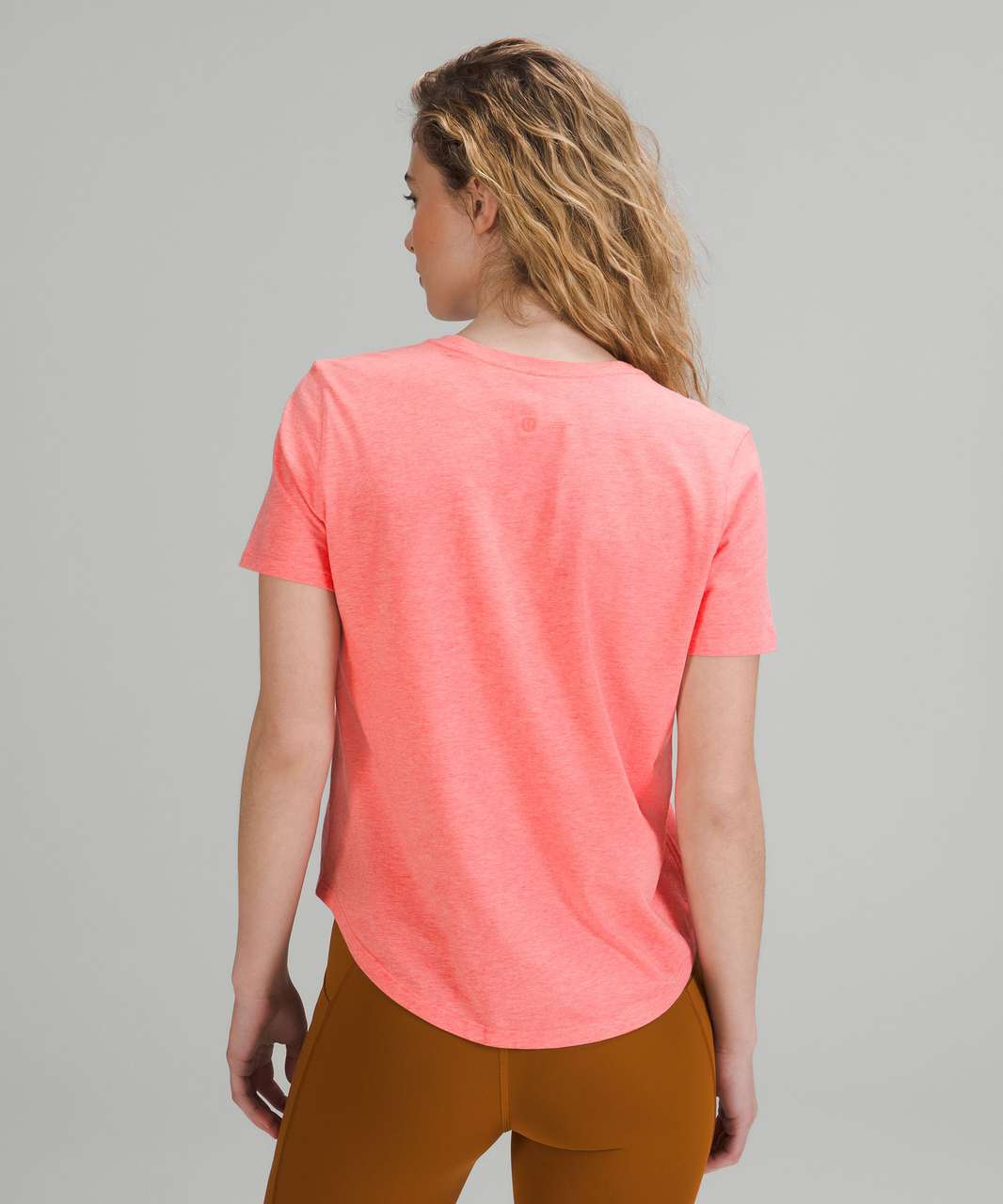 Lululemon Love Crew T-Shirt - Heathered Raspberry Cream