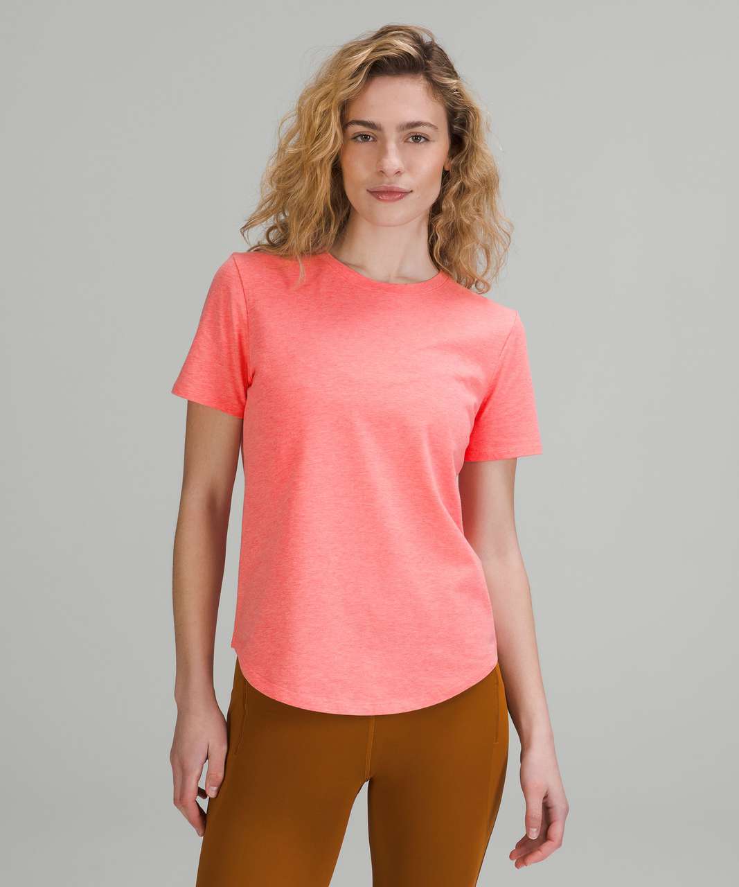 Lululemon Love Crew T-Shirt - Heathered Raspberry Cream