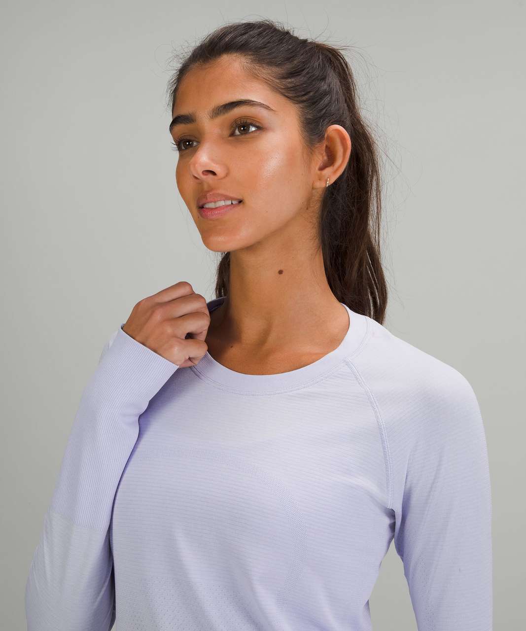 Lululemon Swiftly Tech Long Sleeve Shirt 2.0 *Race Length - Pastel Blue / Pastel Blue