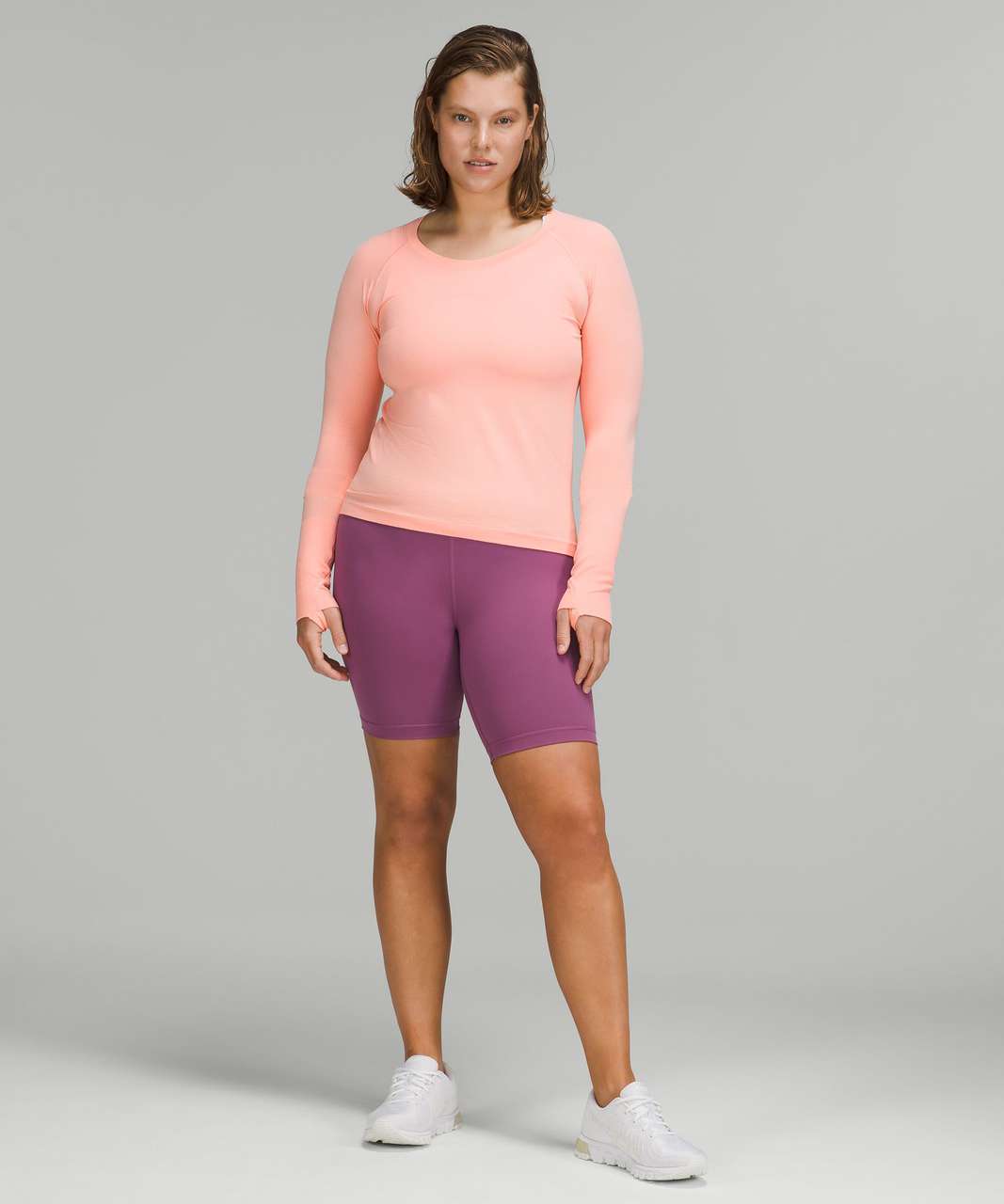 Lululemon Swiftly Tech Long Sleeve Shirt 2.0 *Race Length - Dew Pink / Dew Pink