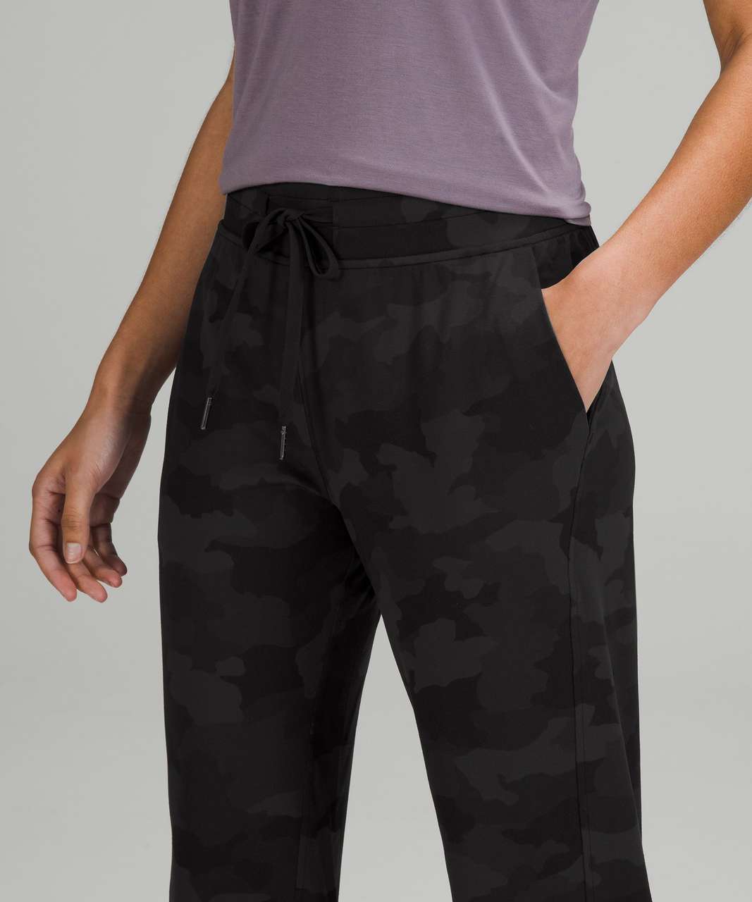 lululemon athletica, Pants & Jumpsuits, Lululemon Ready To Rulu Jogger 29  Size 2 Heritage Camo Jacquard Black