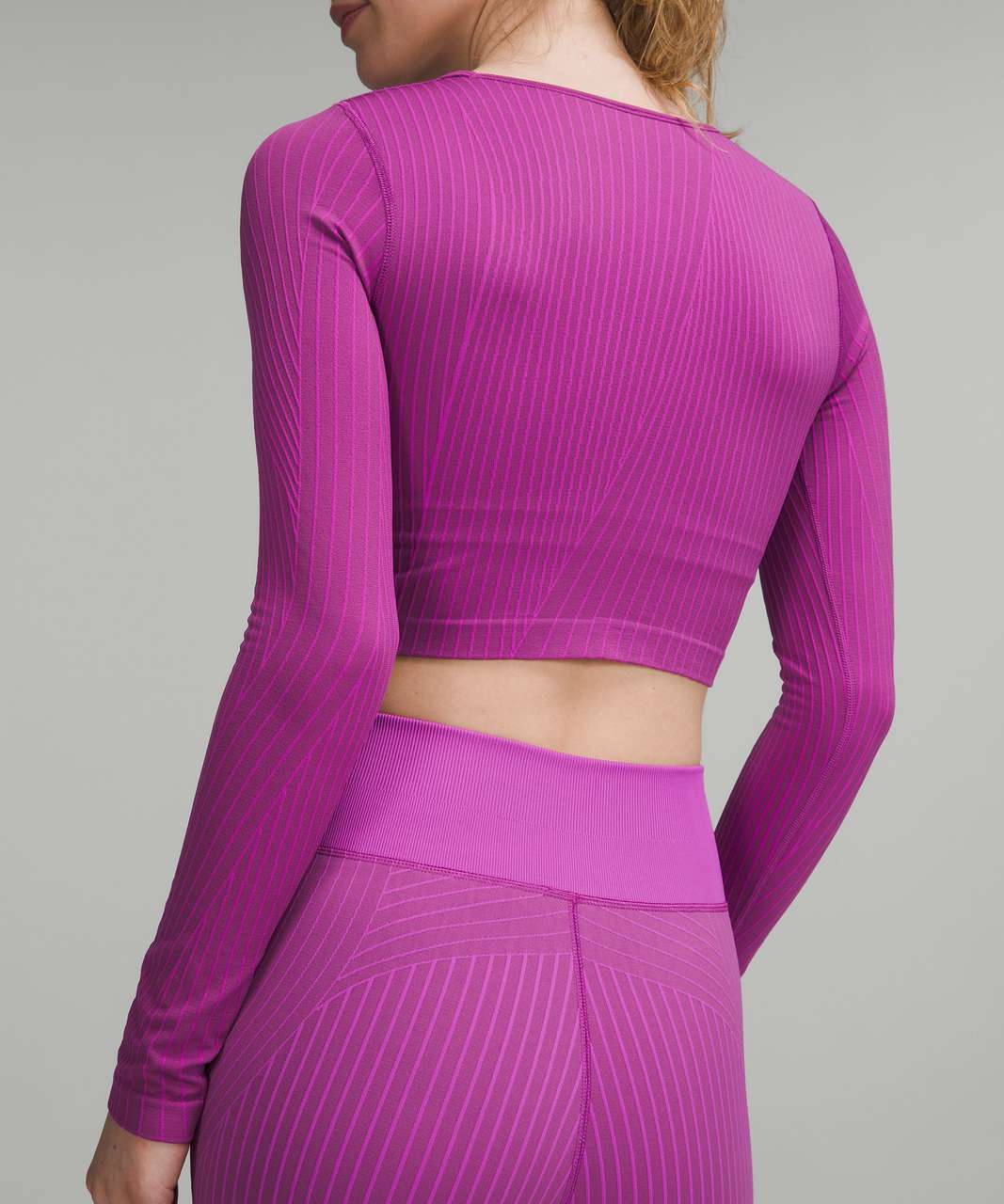 Lululemon Ebb to Street Long Sleeve Shirt - Dew Pink - lulu fanatics