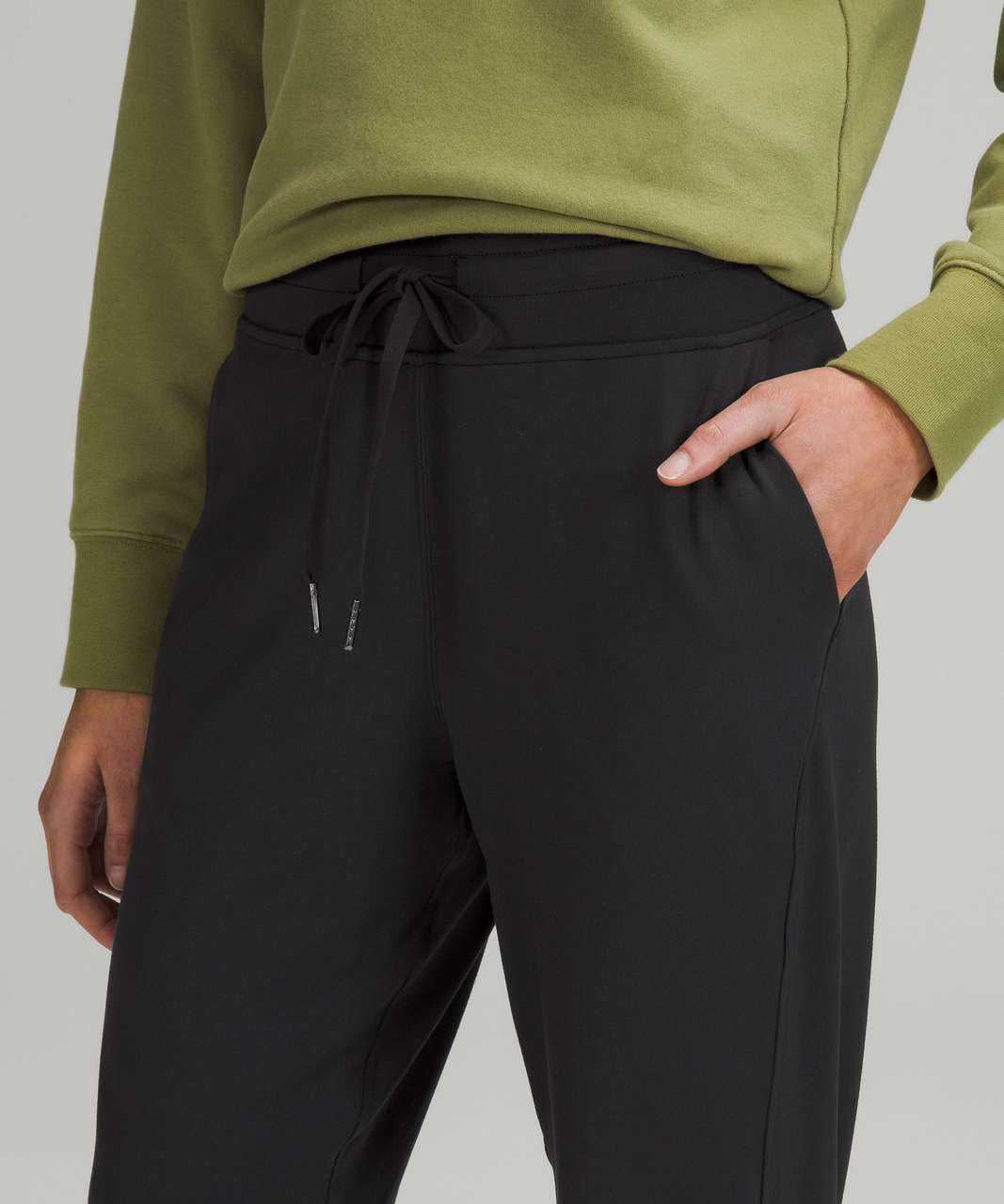 Lululemon Ready to Rulu High-Rise Cropped Jogger - Black