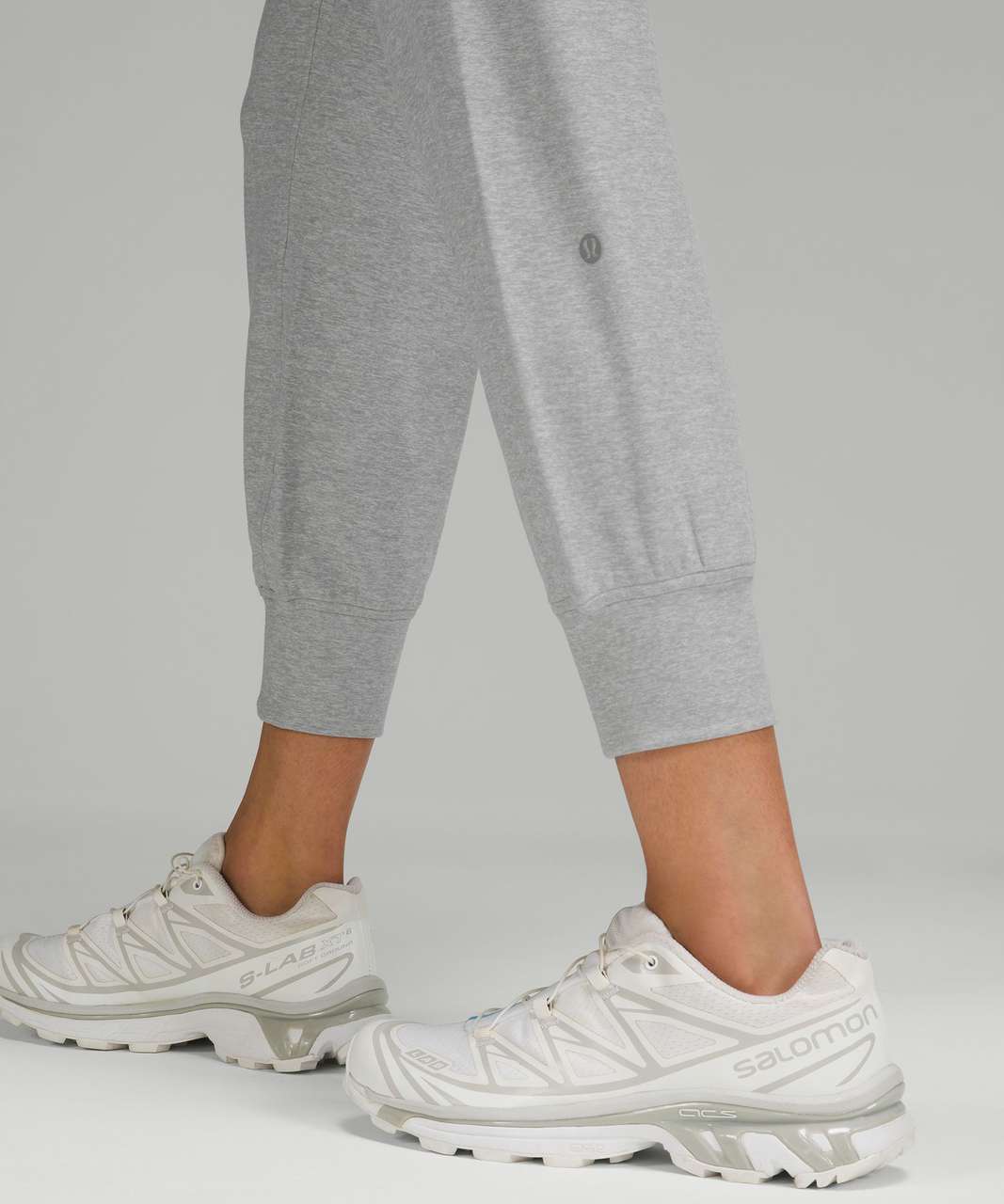 Lululemon Ready To Rulu High-rise Joggers 7/8 Length - Heathered Raceway  Grey/black