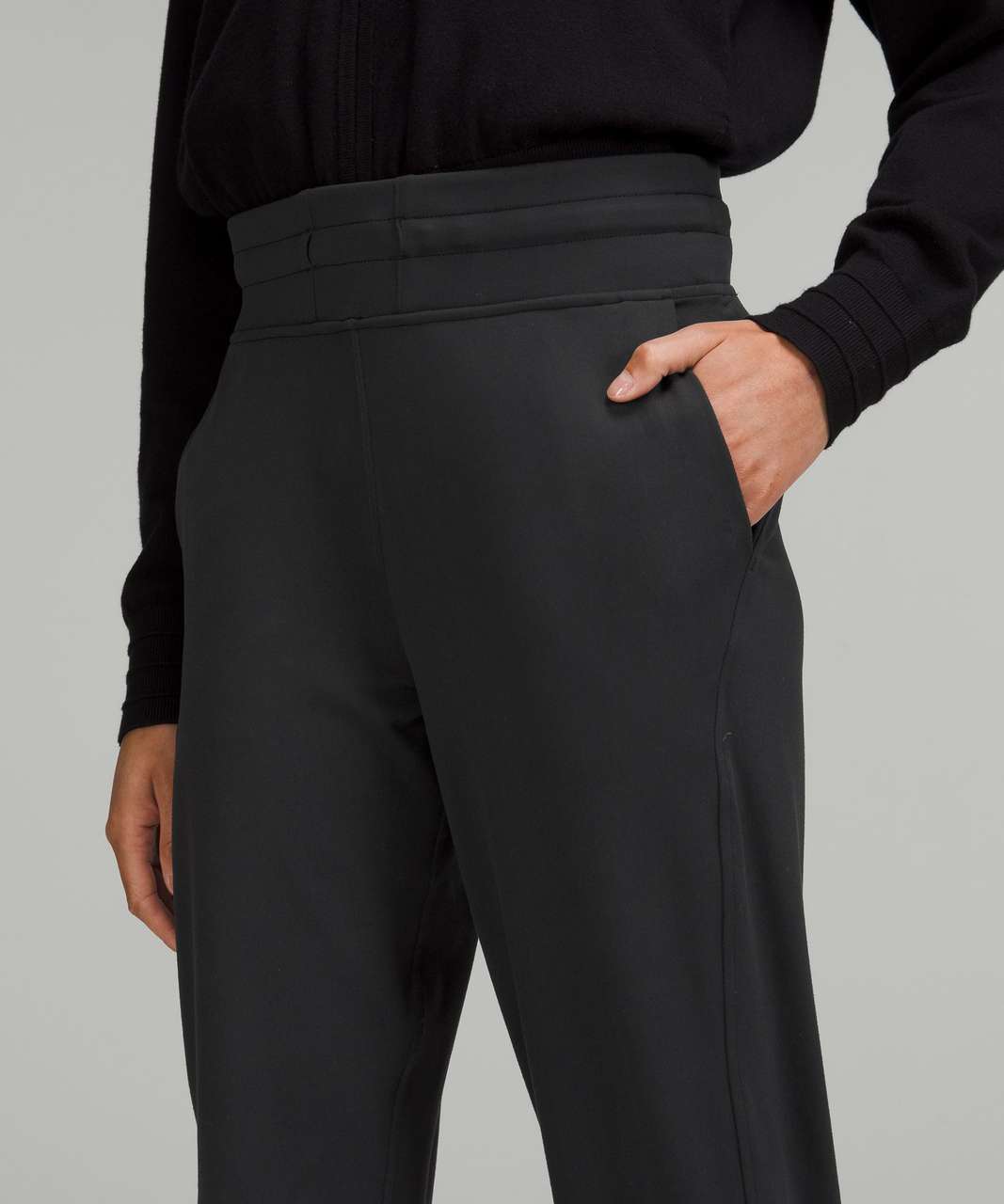 Lululemon Ready to Rulu High-Rise Jogger *7/8 Length - Black - lulu fanatics