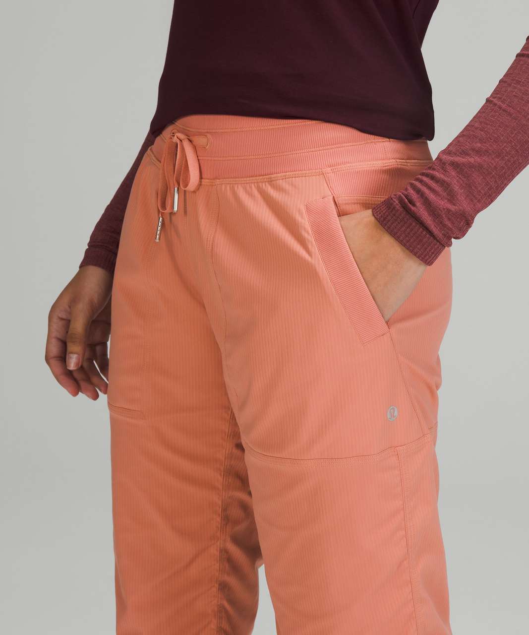 Lululemon Dance Studio Mid-Rise Full Length Pant - Pink Savannah - lulu  fanatics