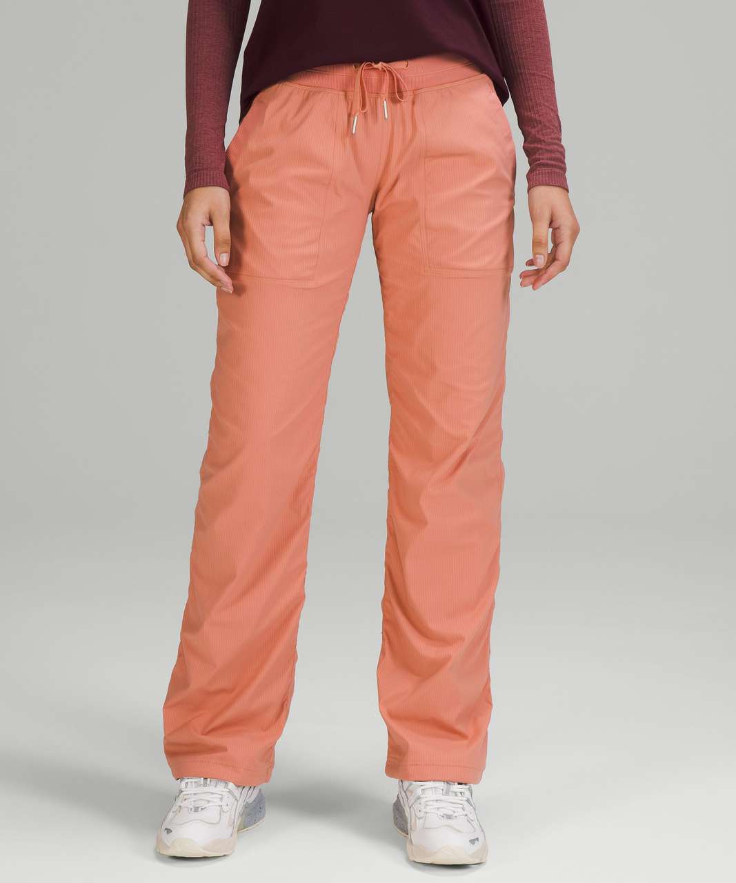 Lululemon Dance Studio Mid-Rise Full Length Pant - Pink Savannah