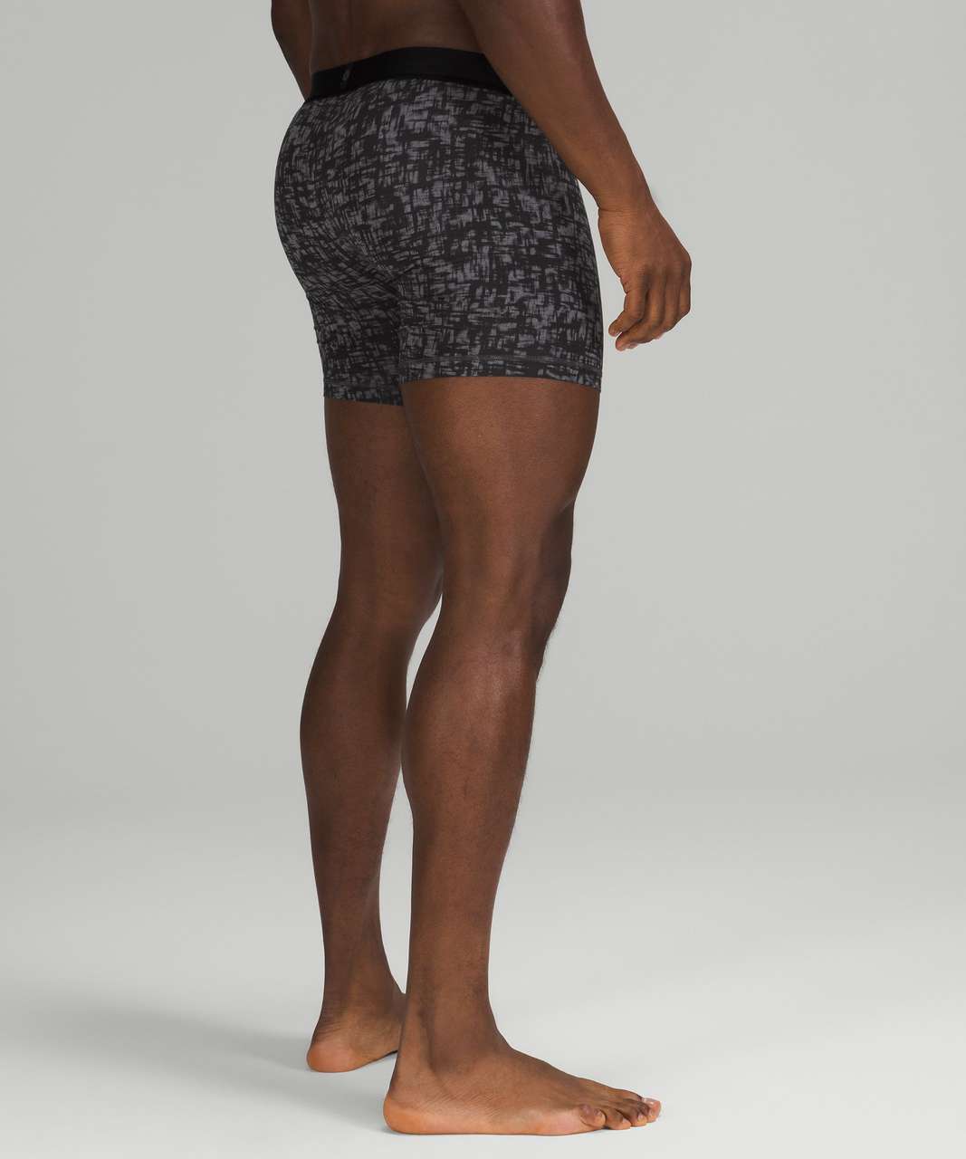 Lululemon Always In Motion Boxer 5" 5 Pack - Lunar Rock / Heathered Core Medium Grey / Drop Stitch Asphalt Grey Black / Graphite Grey / Cassis