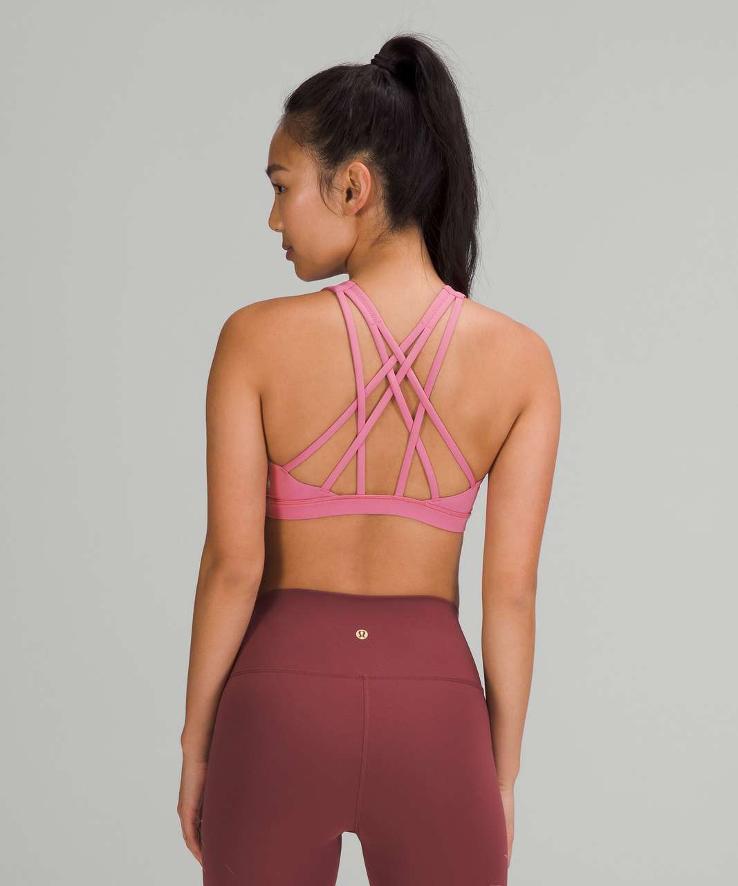 Lululemon Free to Be Serene Bra *Light Support, C/D Cup - Pink Blossom  (First Release) - lulu fanatics