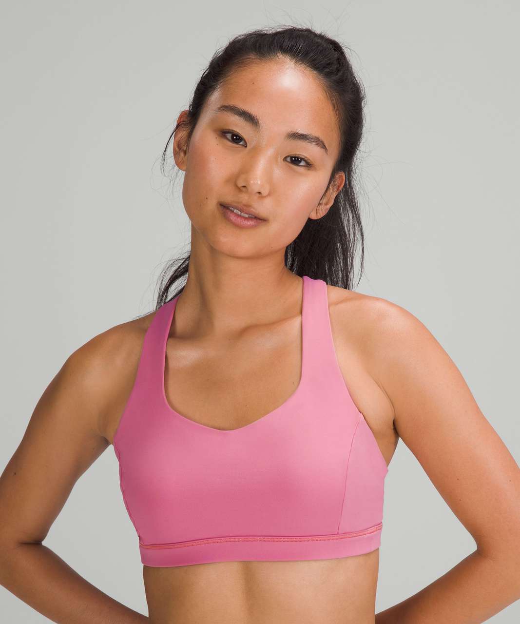 Lululemon Free to Be Serene Bra *Light Support, C/D Cup - Pink Blossom (First Release)