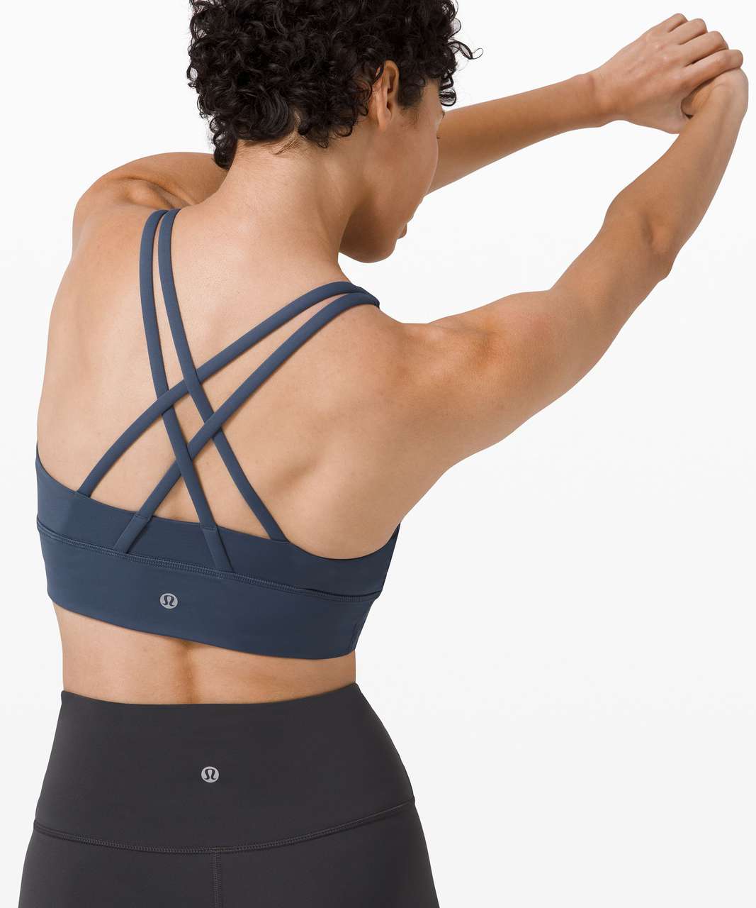 Lululemon women True Navy Energy Bra size 2 - Gem