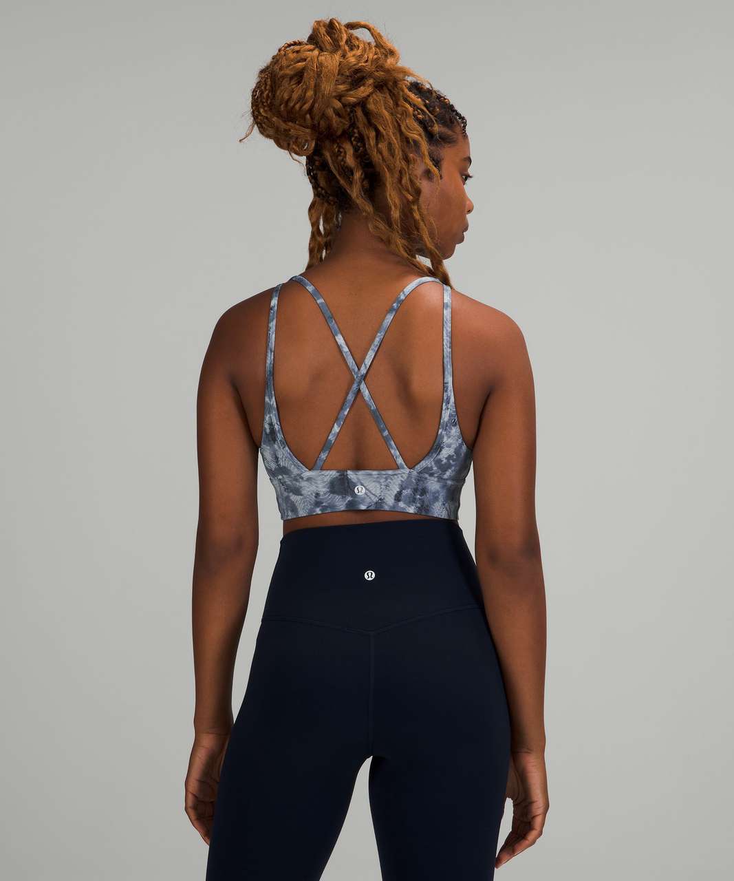 Lululemon In Alignment Longline Bra *Light Support, B/C Cup - Reground  Multi - lulu fanatics