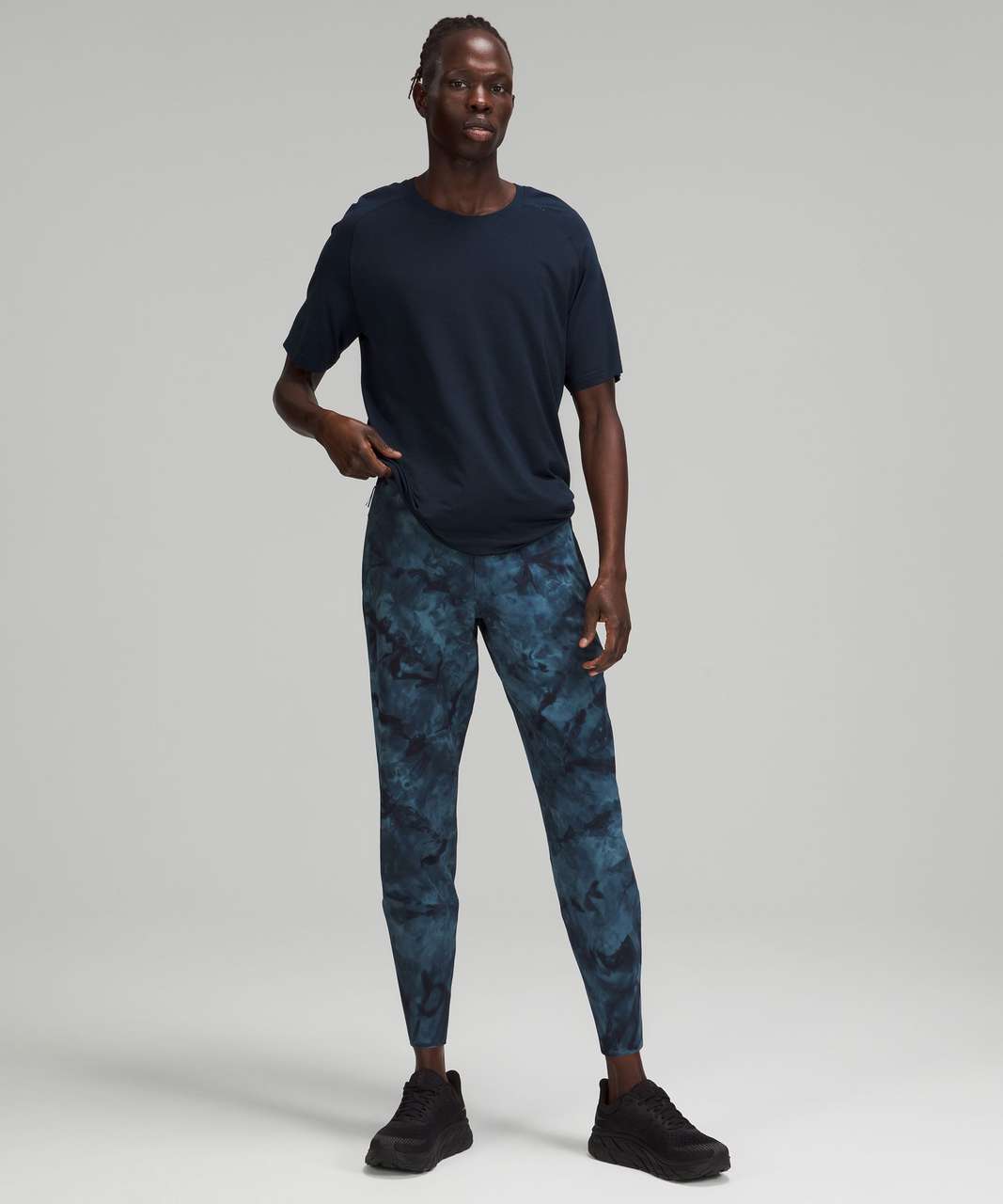 Lululemon Run State Jogger - Tidal Dye River Blue Classic Navy - lulu  fanatics