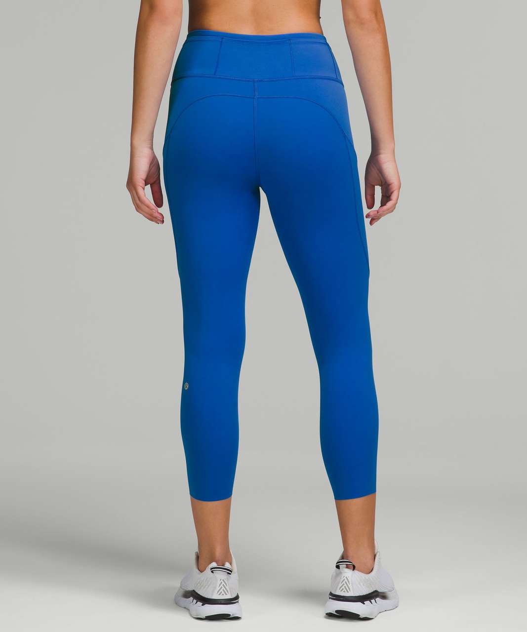 Lululemon Smooth Fit Pull-On High-Rise Cropped Pant. Utility Blue